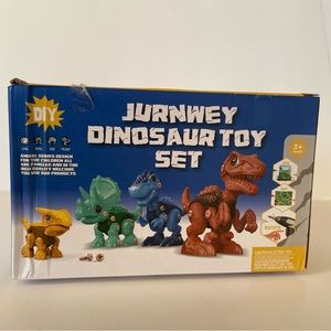 Building Construction Dinosaur Set By Jurnwey